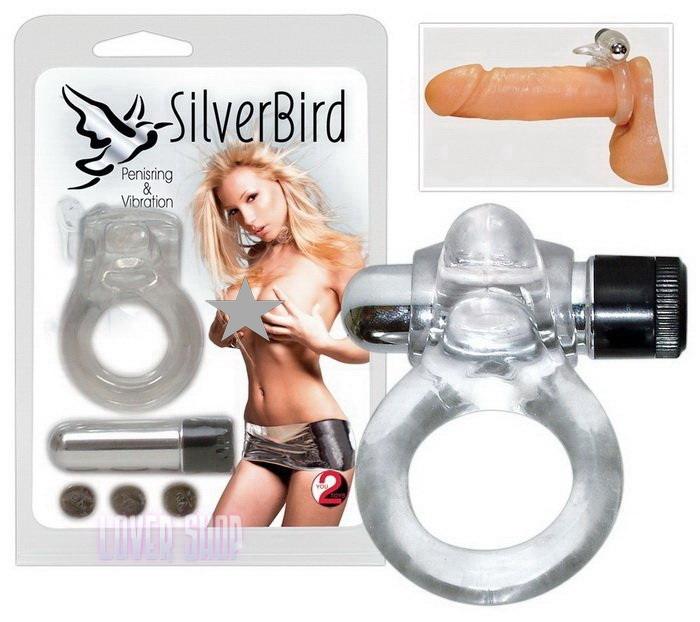 Кольцо на пенис Silver Bird