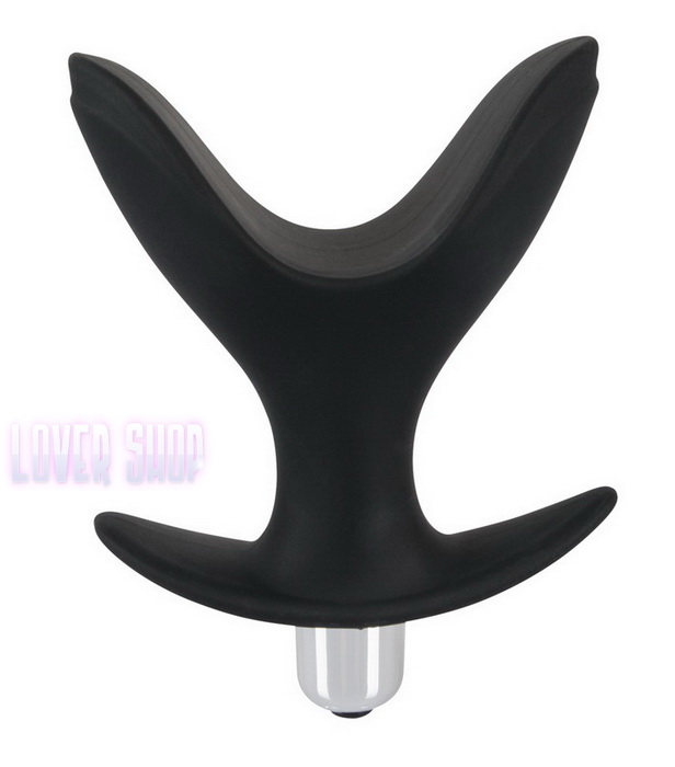 Анальная вибровтулка Black Velvets Vibrating Anchor Plug Анальная вибровтулка Black Velvets Vibrating Anchor Plug
