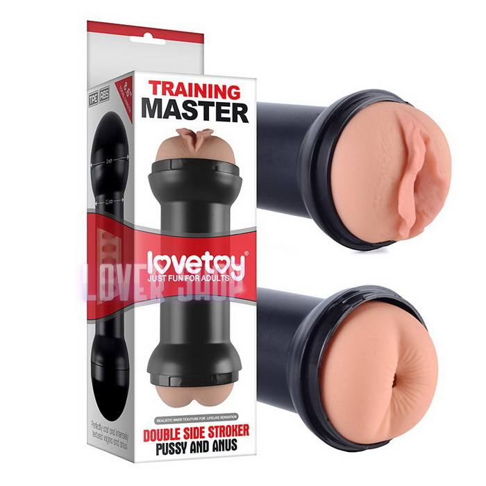 Двойной мастурбатор Training Master Double Side Stroker Pussy and Anus Lovetoy