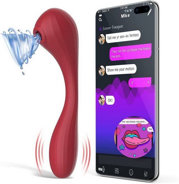 Magic Motion Bobi Red - Вакуумный вагинально-клиторальный стимулятор